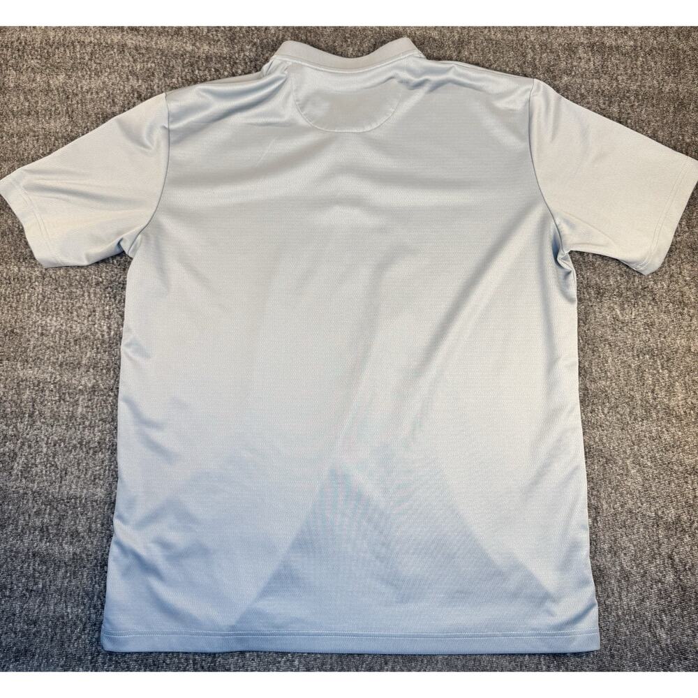 Mens Callaway Gray Opti Dri Henley Collar Golf Polo Shirt XL - Picture 3 of 7